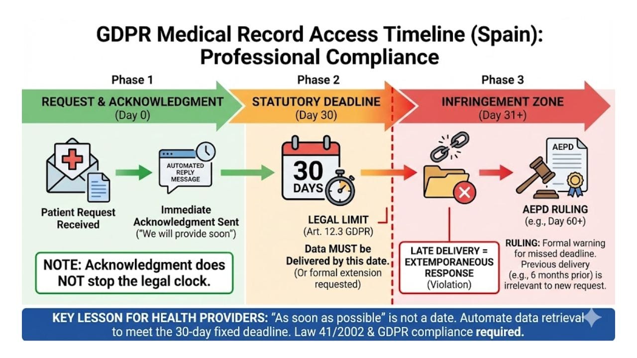 GDPR Medical Access Timelines